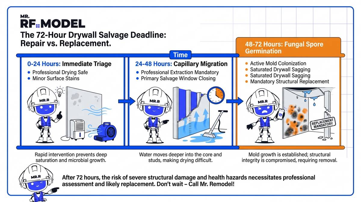 The 72-Hour Drywall Boundary Checklist